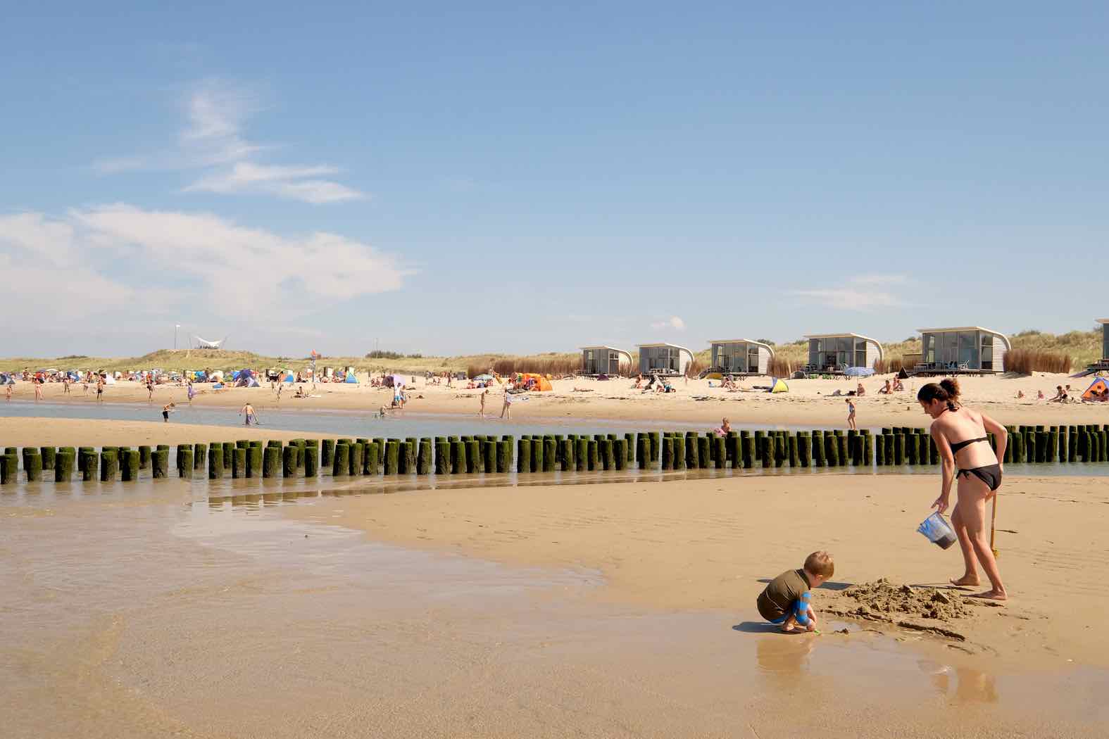 Strand Groede Panoramahuisjes